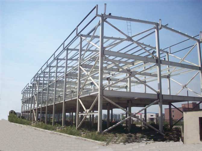 石河子网架加工之眼跳岩对管桁架的影响